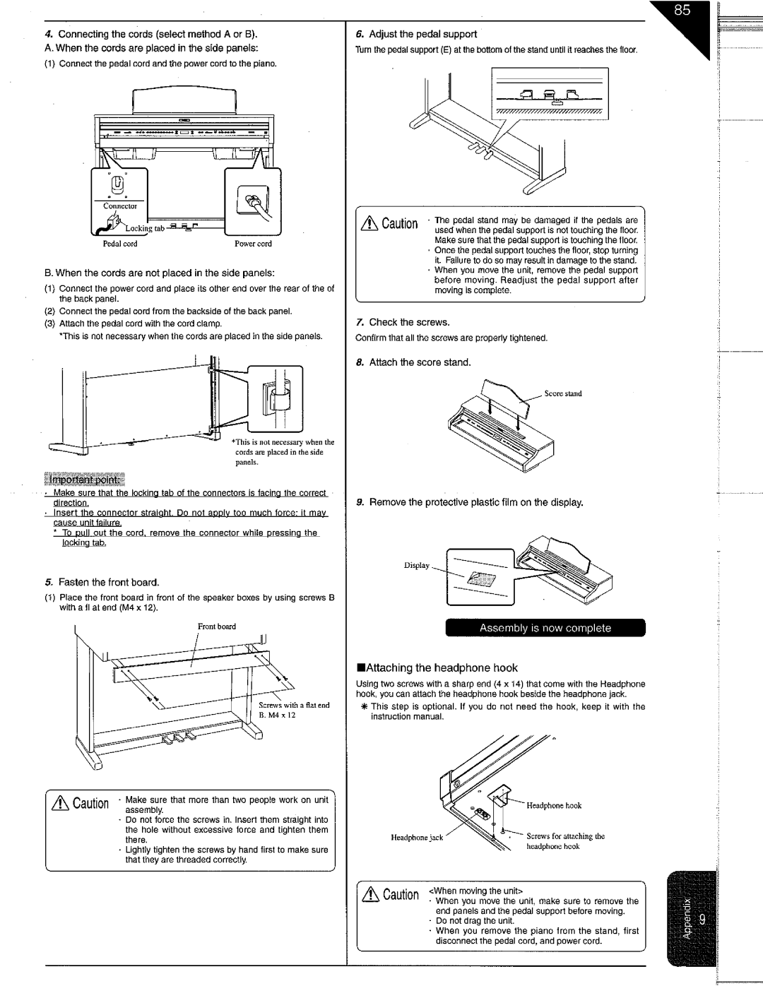 Kawai CA91, CA71, CA51 manual 