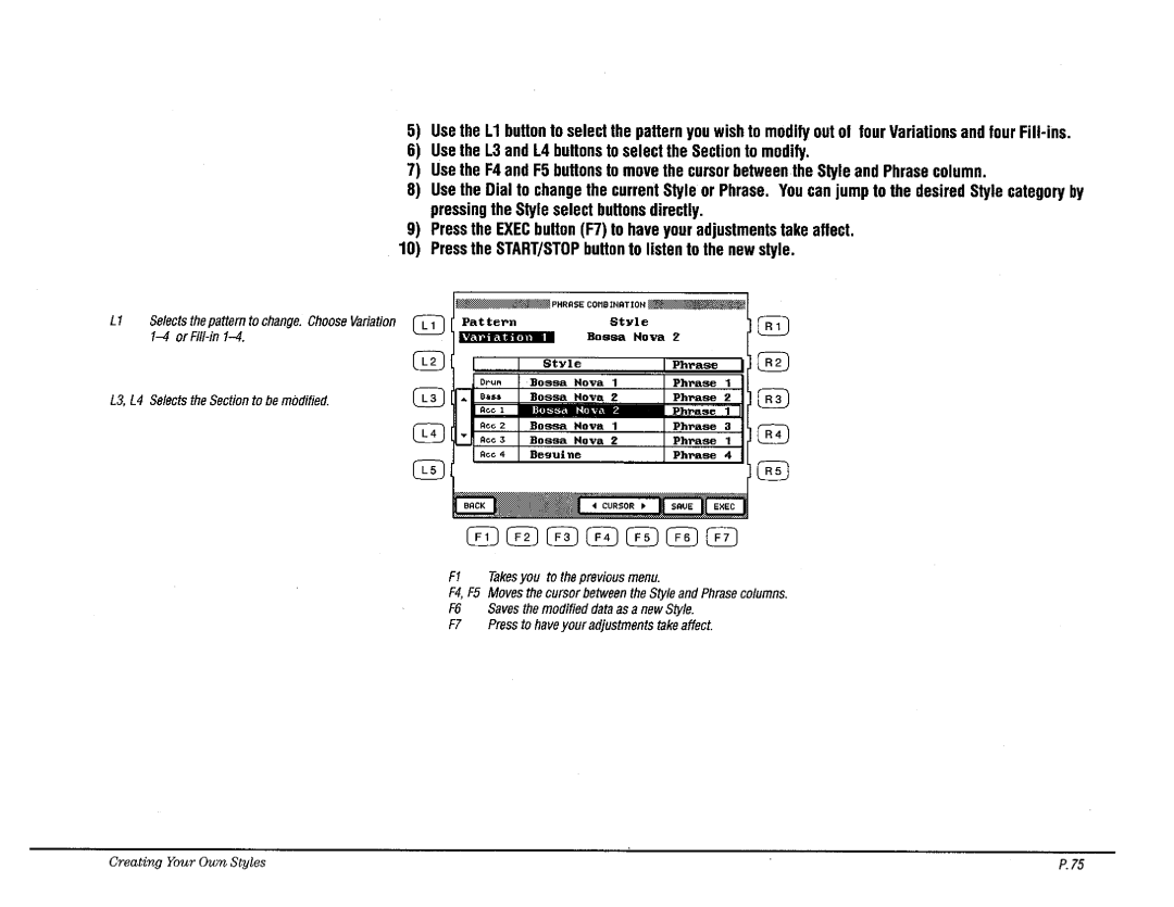 Kawai CP110 manual 