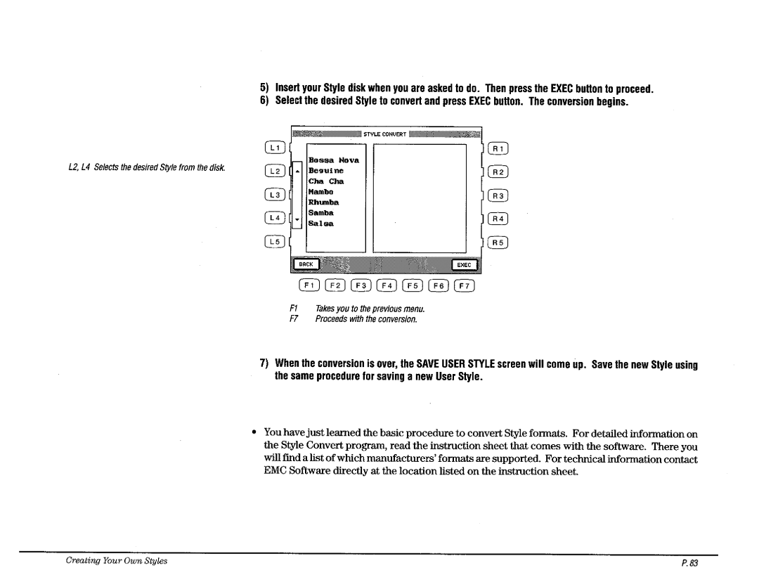 Kawai CP110 manual 