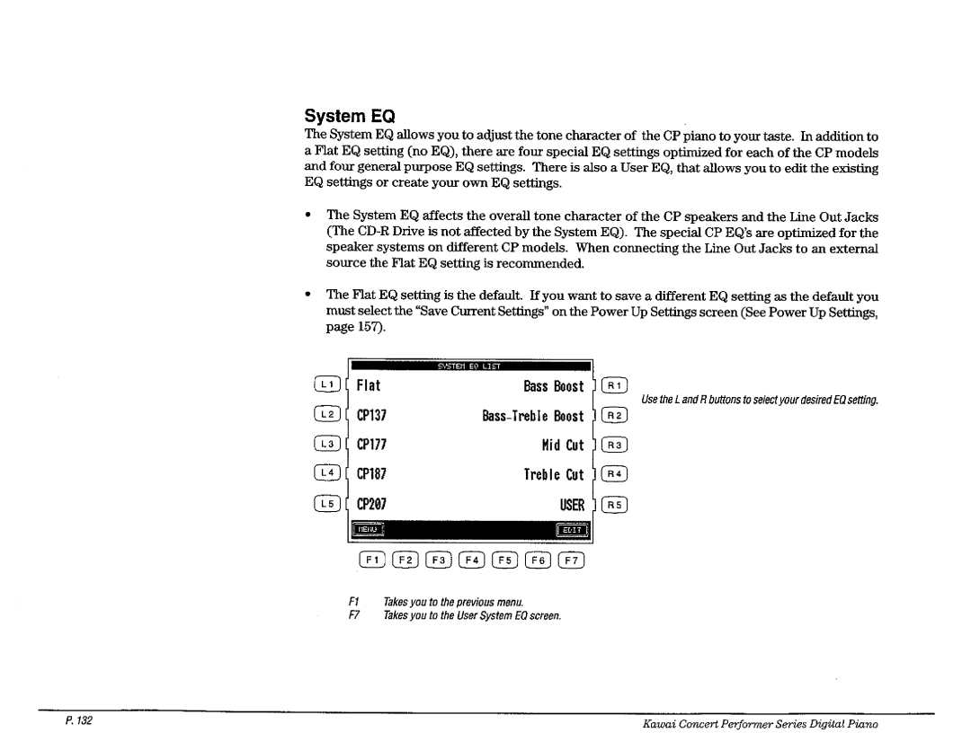 Kawai CP207, CP177, CP187 manual 