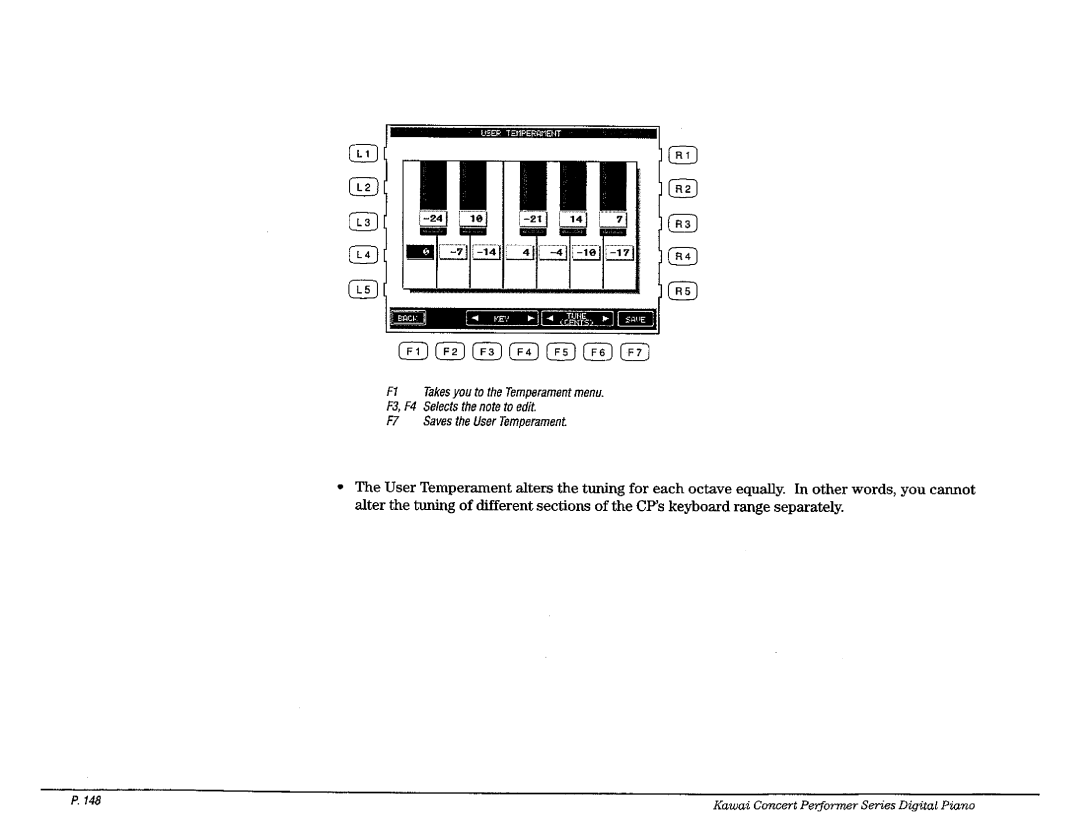 Kawai CP187, CP177, CP207 manual 