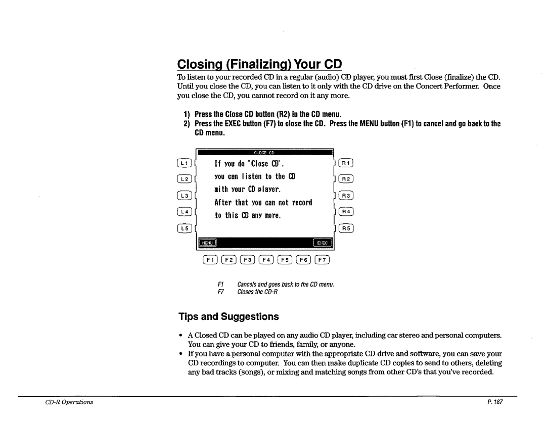 Kawai CP187, CP177, CP207 manual 