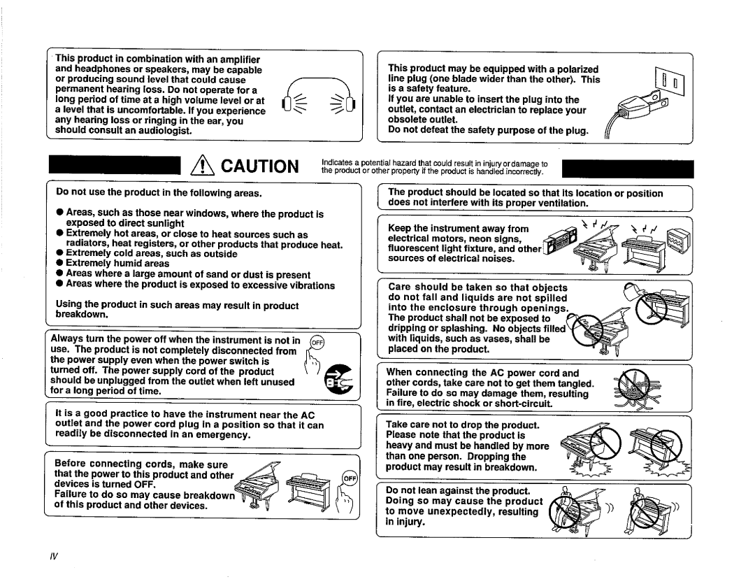 Kawai CP177, CP207, CP187 manual 