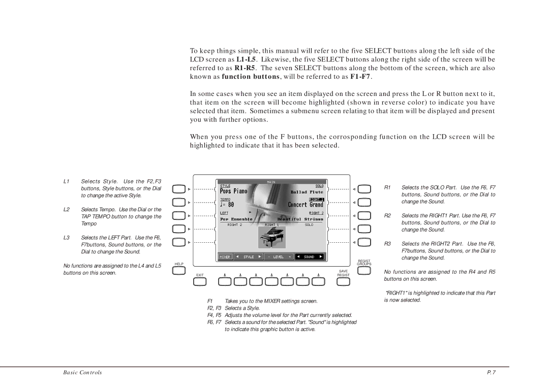 Kawai CP205/CP185 manual Help Regist Groups 