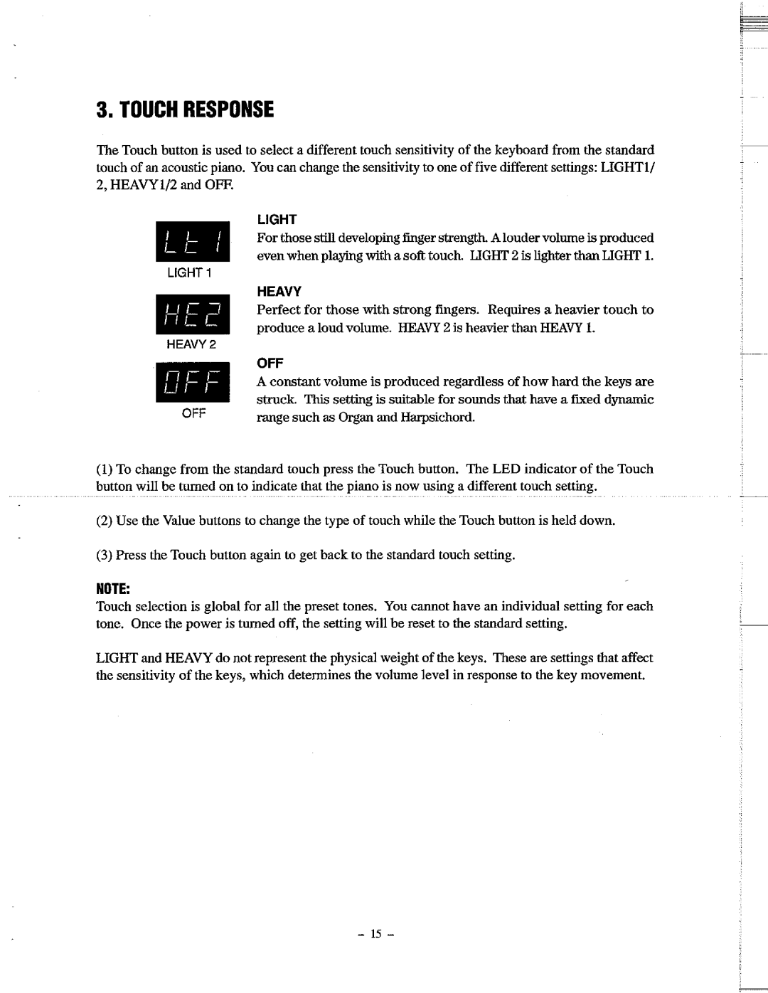 Kawai EP2 manual 