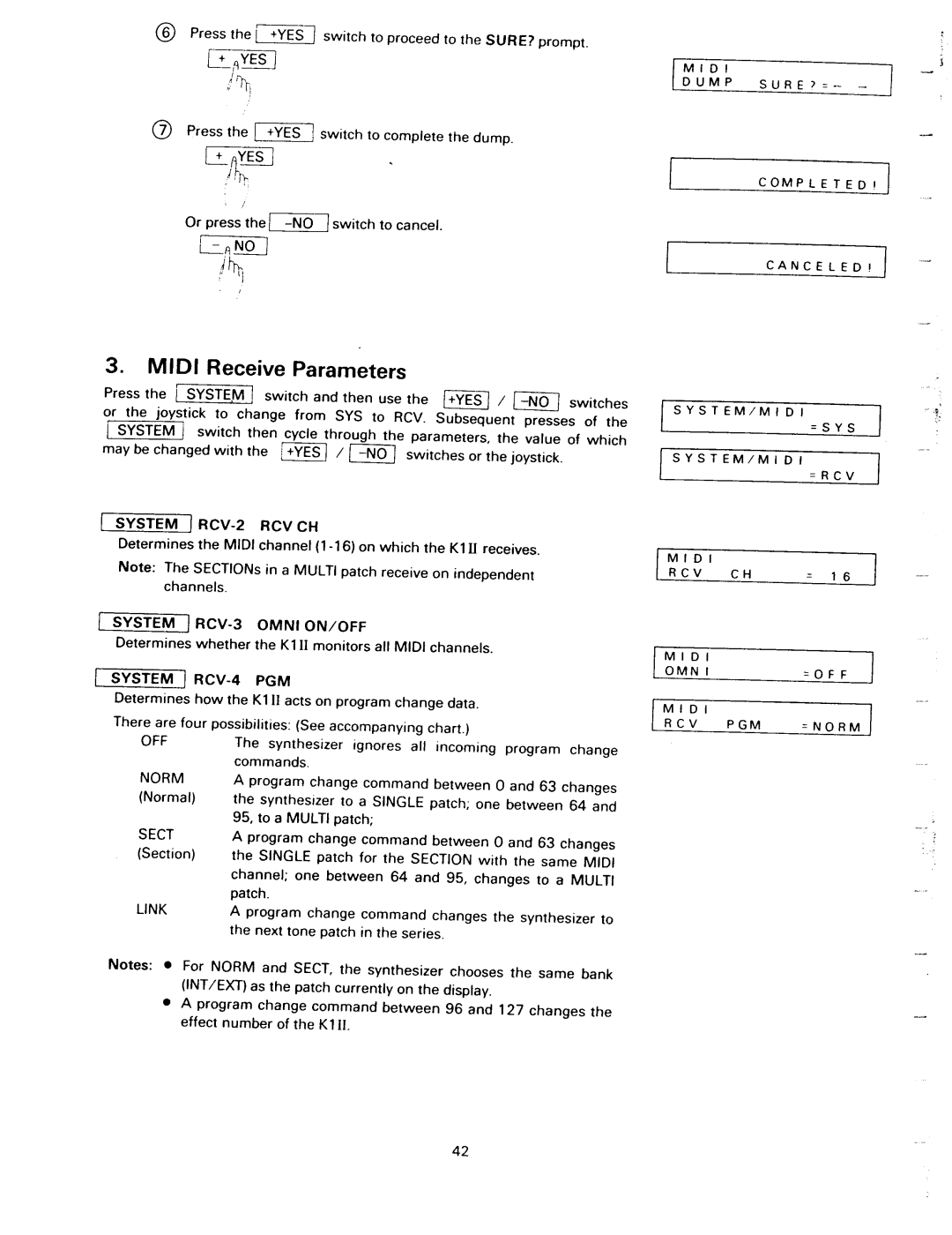 Kawai K1II manual 