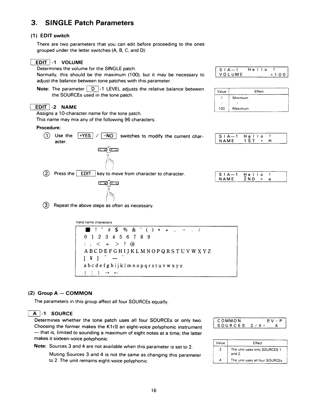 Kawai K1RII manual 