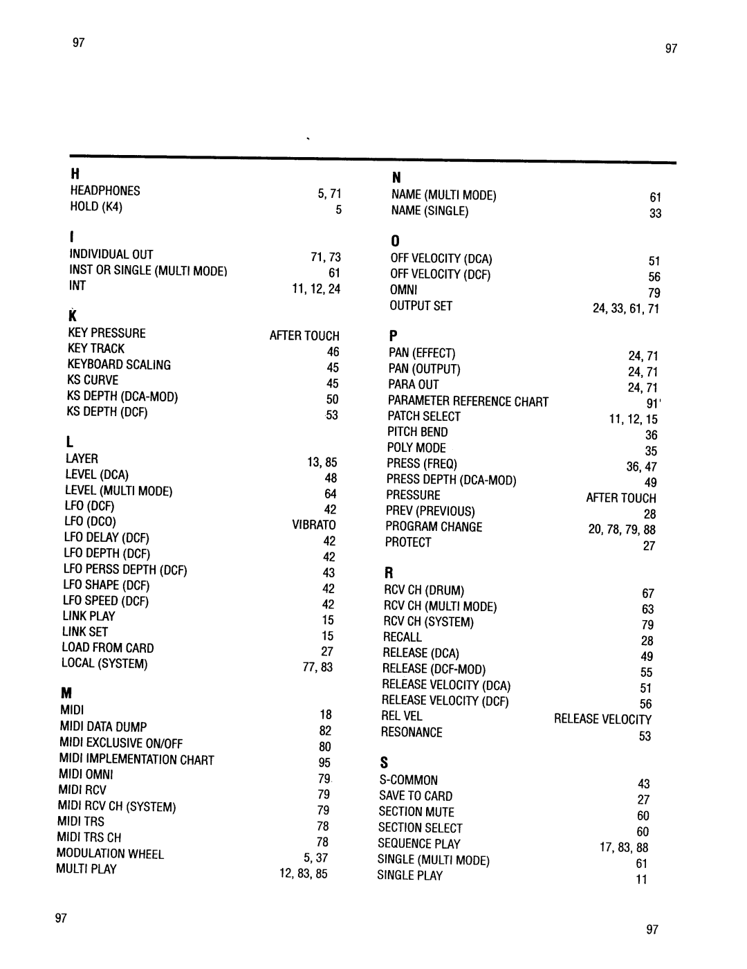 Kawai K4r manual 