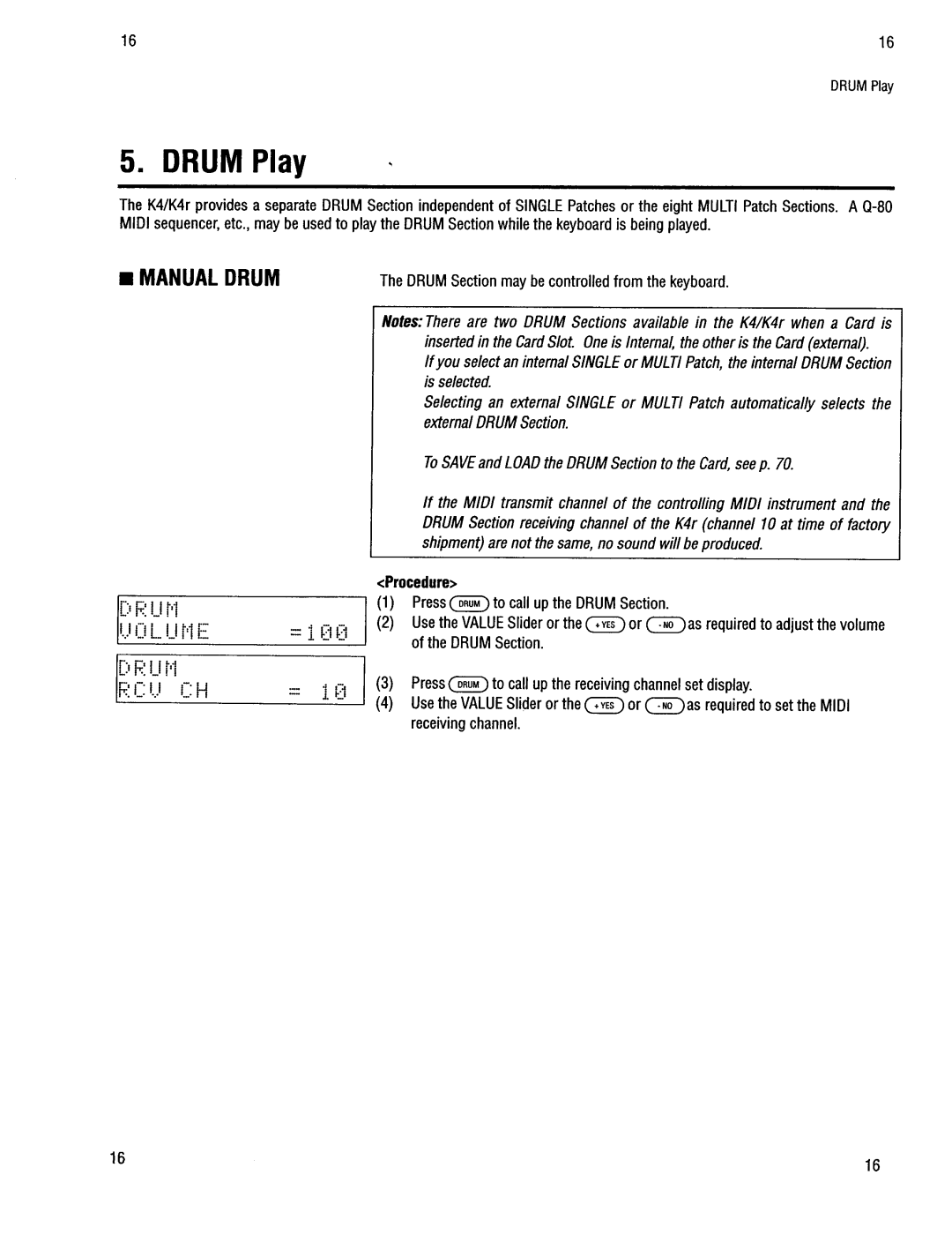 Kawai K4r manual 