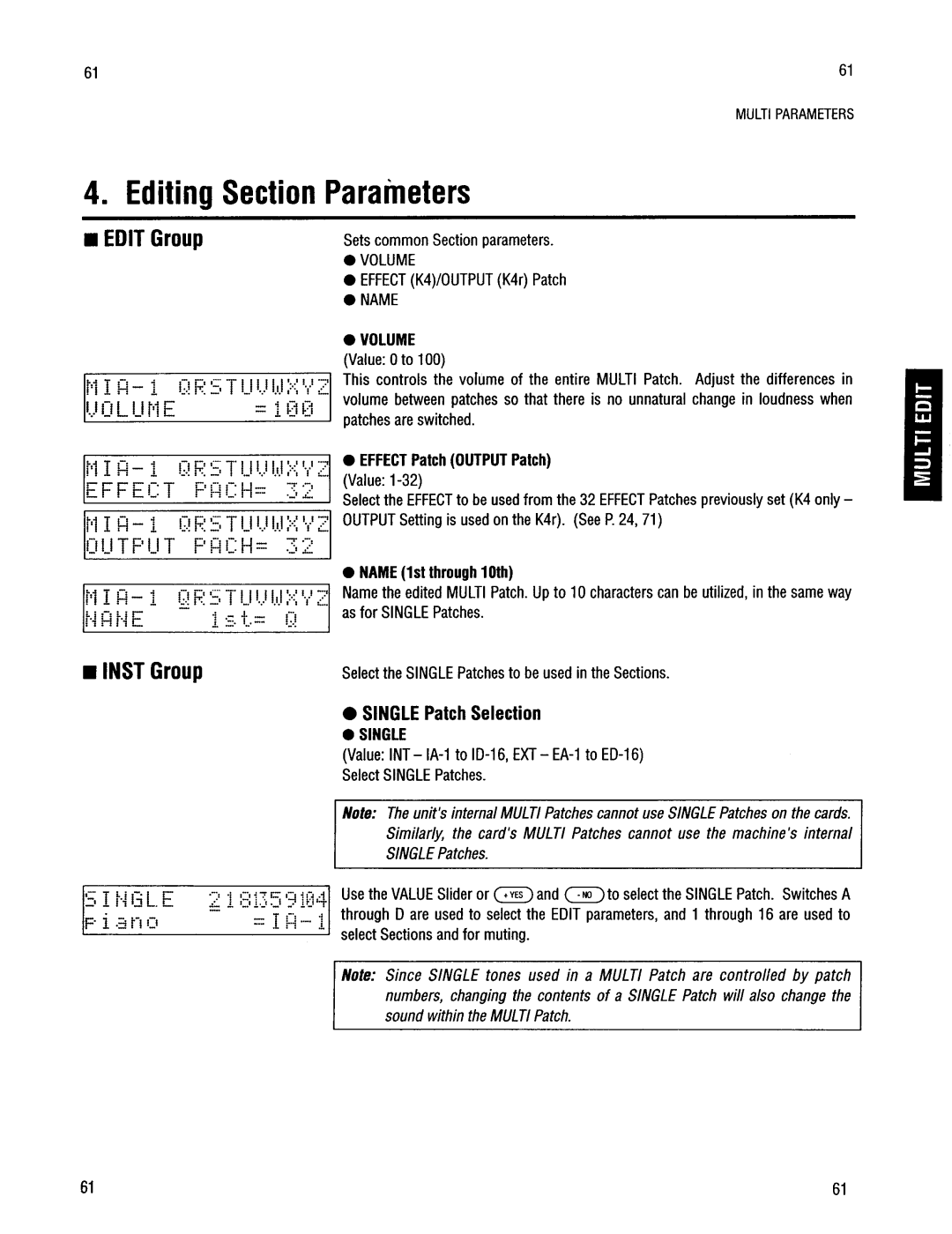 Kawai K4r manual 