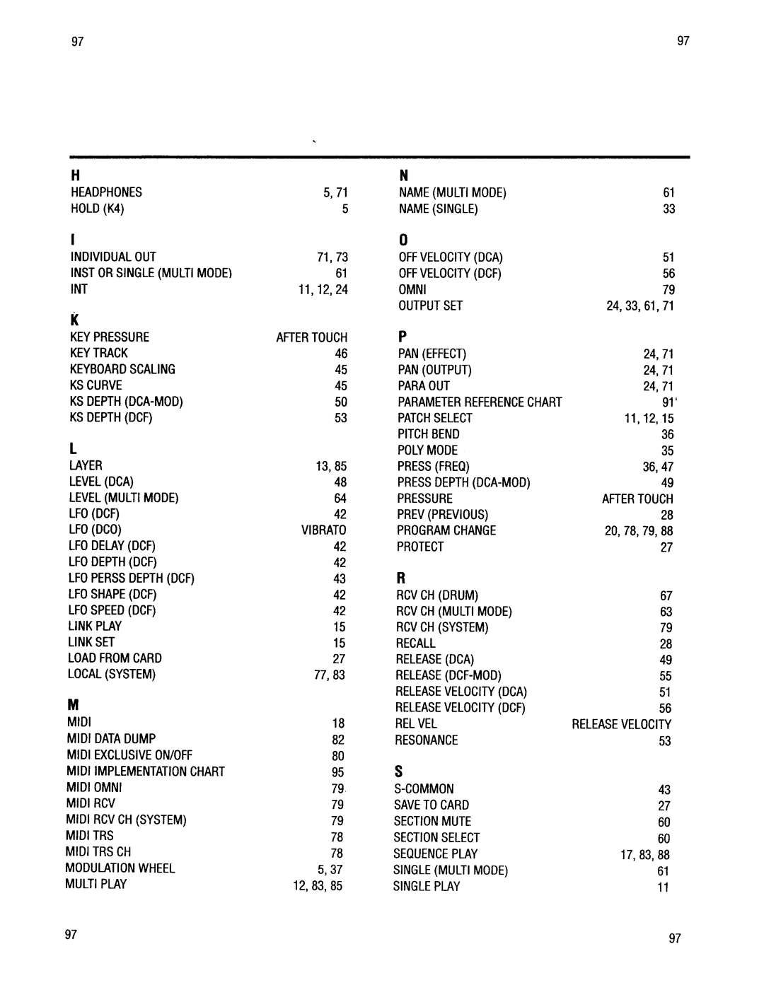 Kawai K4r manual 