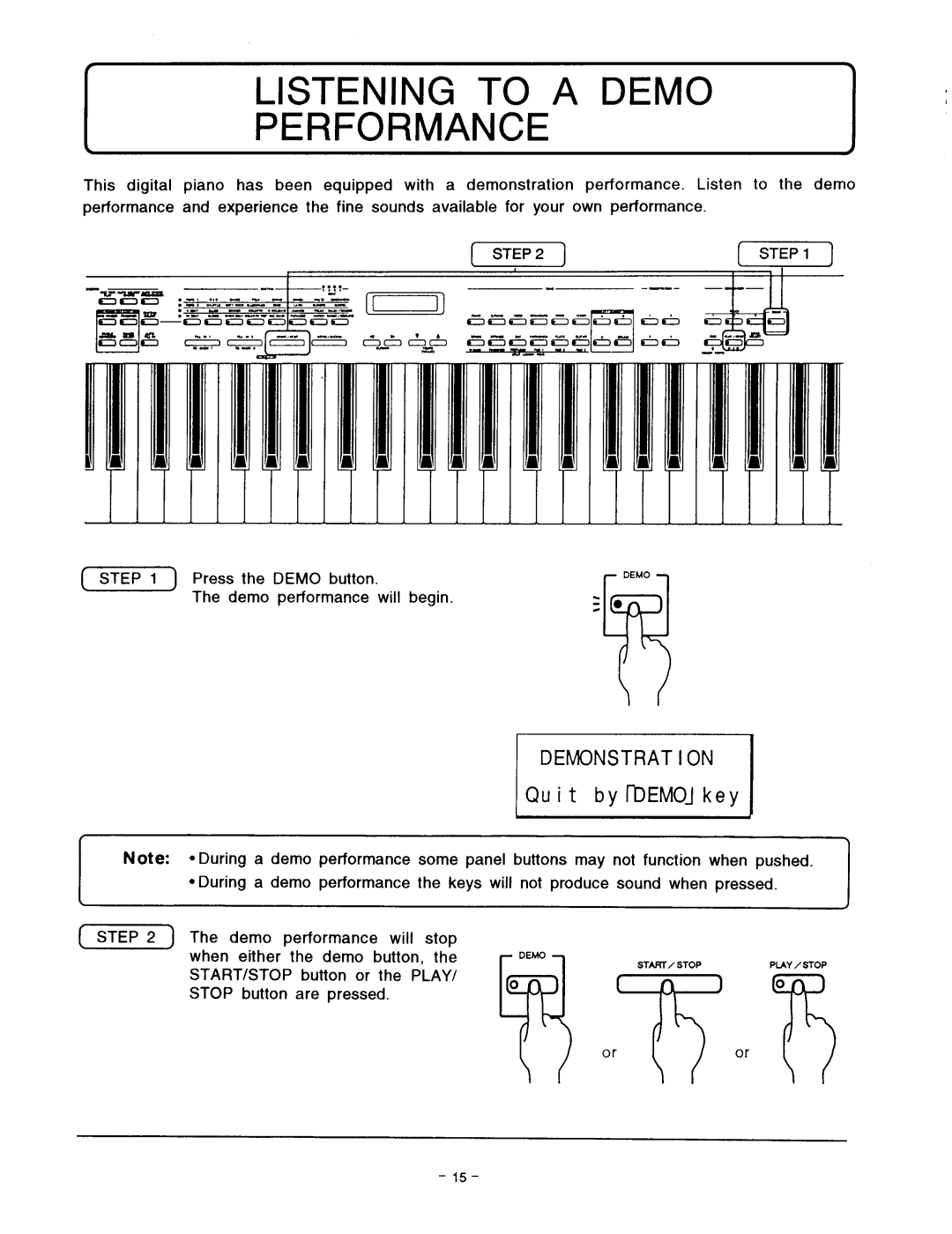 Kawai KSP10, KSP5, KSP30 manual 