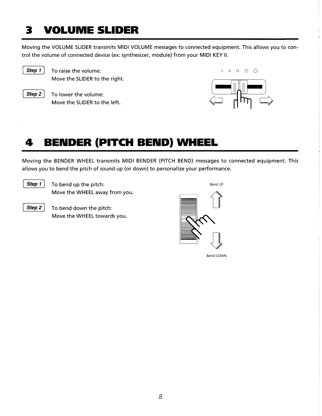 Kawai MDK 61 II manual 