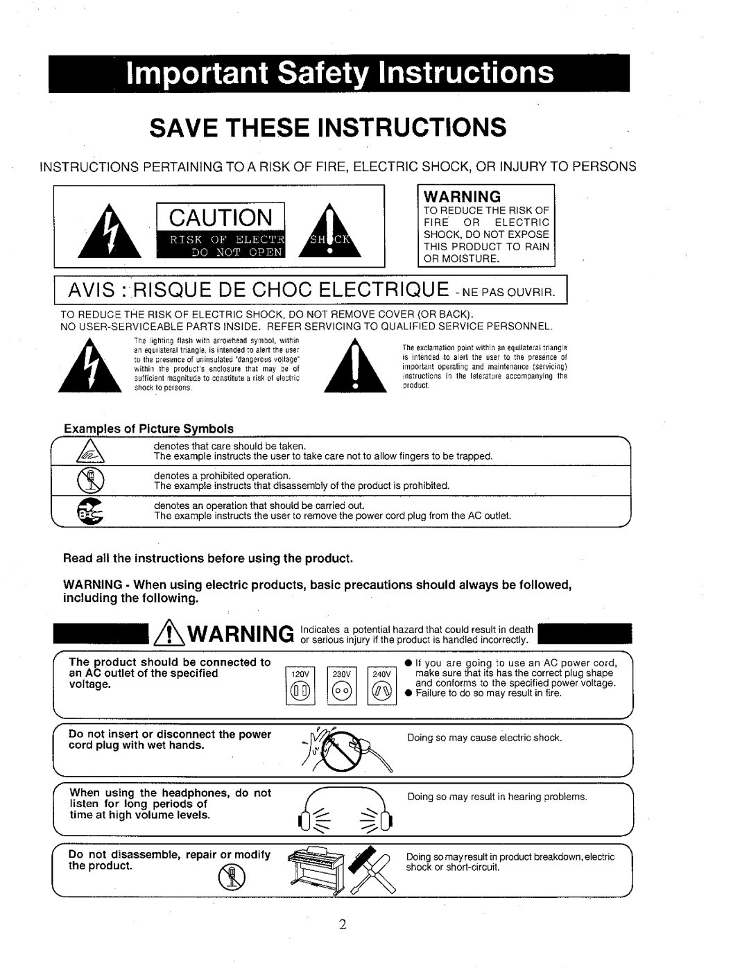 Kawai MP8 manual 