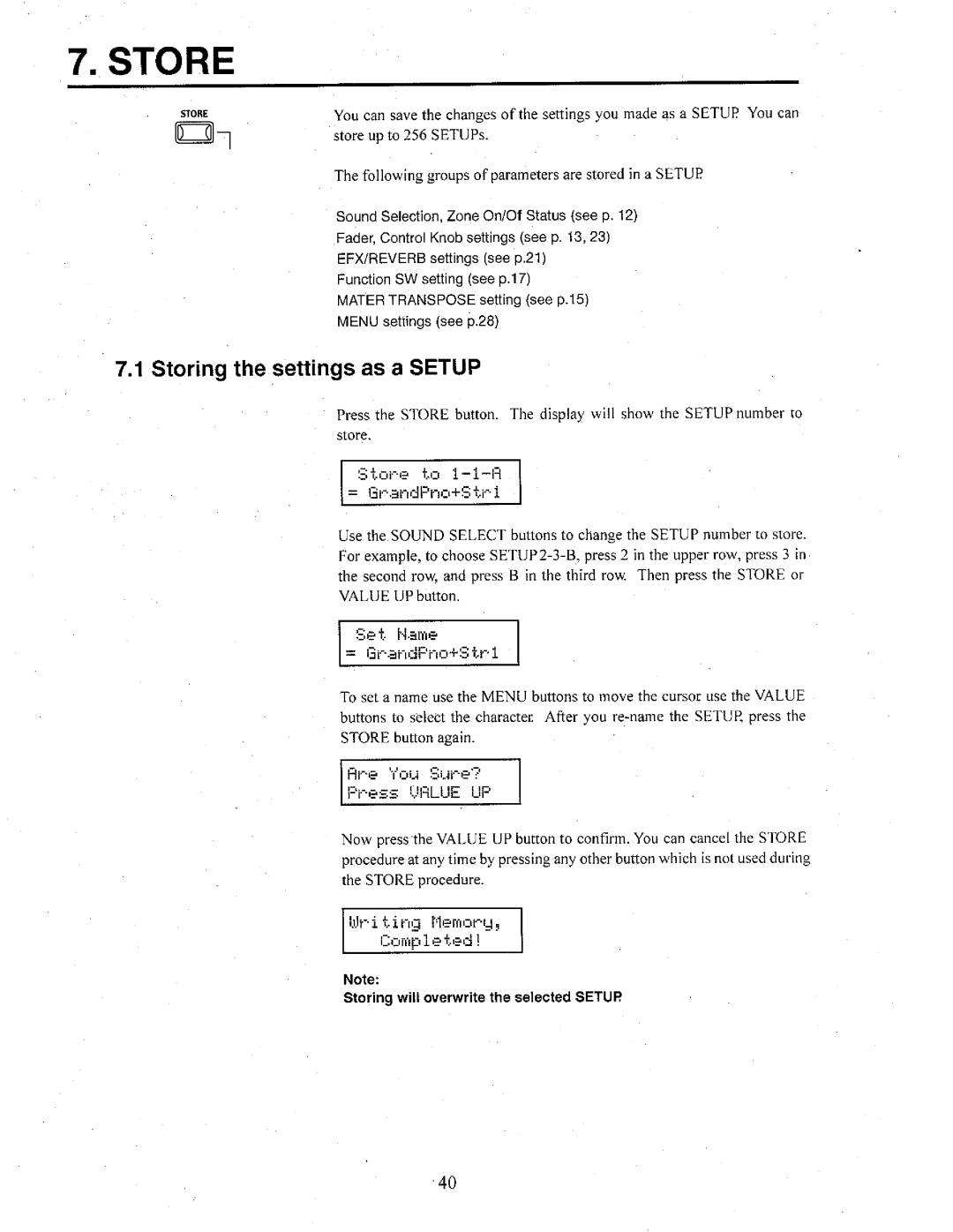 Kawai MP8 manual 