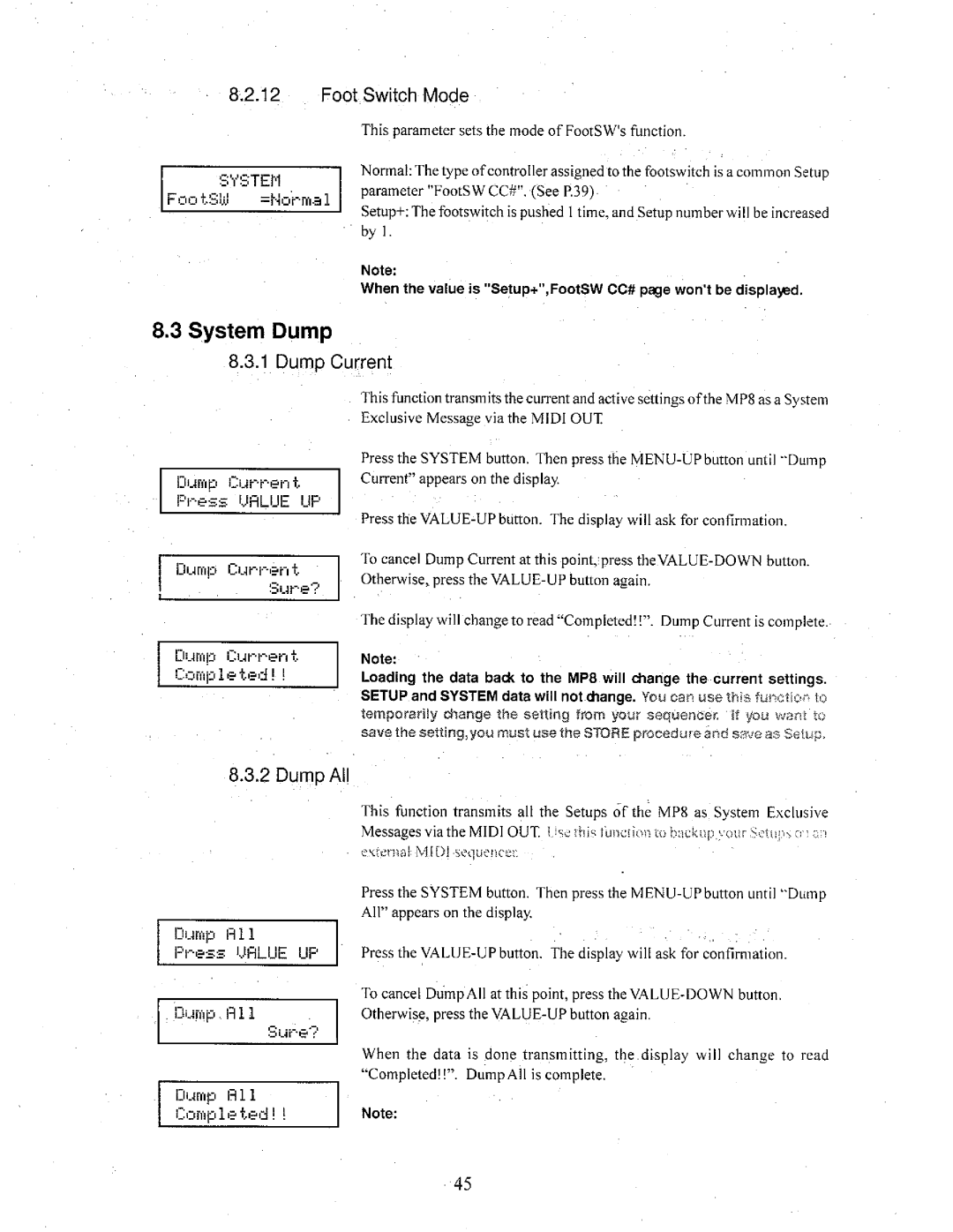 Kawai MP8 manual 