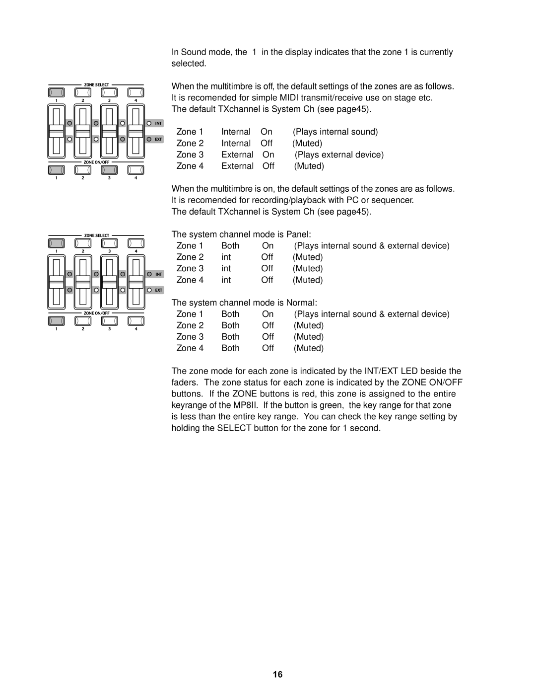 Kawai MP8II manual 