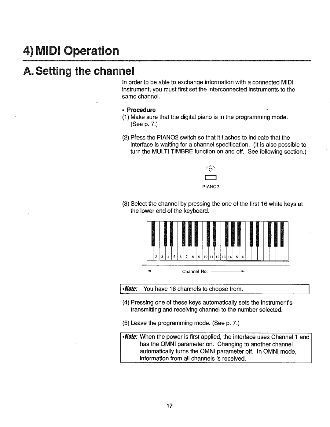 Kawai MR380(C) manual 