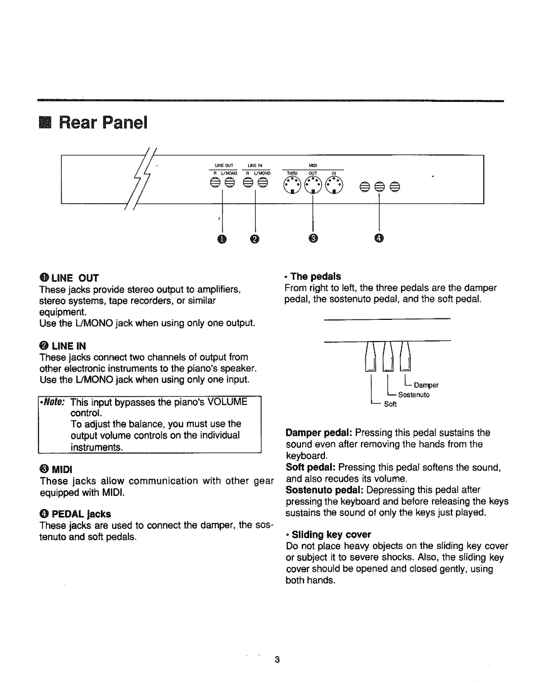 Kawai MR380(C) manual 