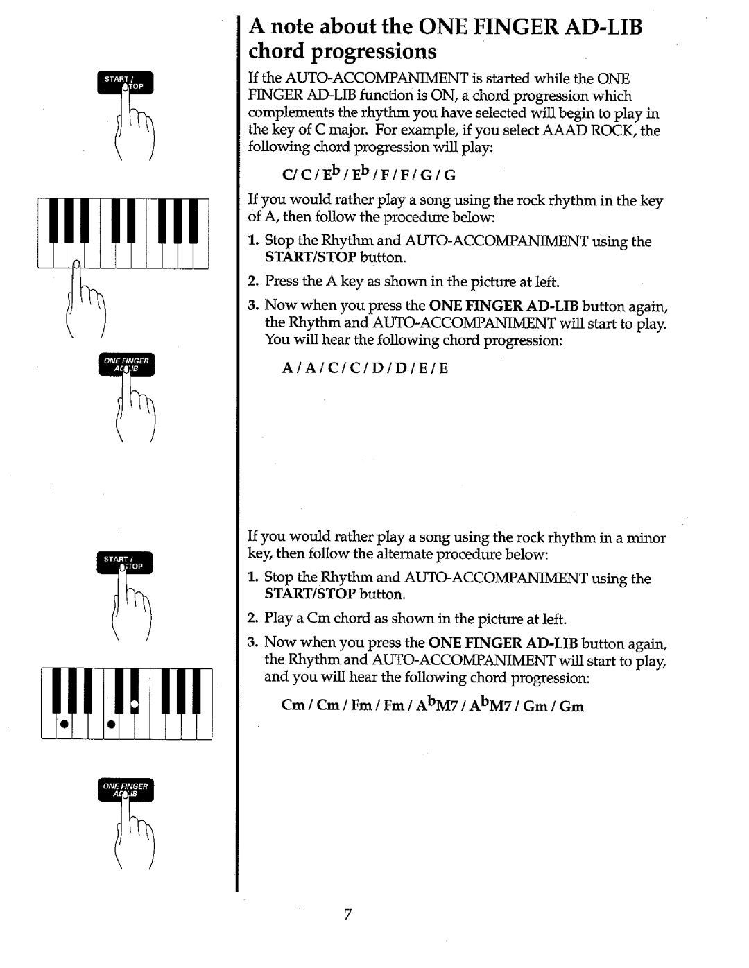 Kawai MS20 manual 