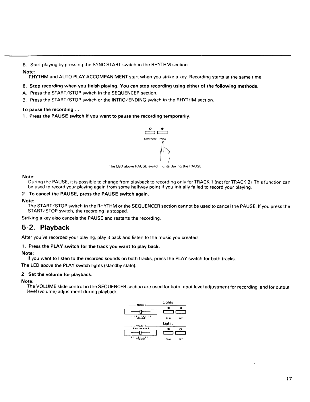 Kawai PV30, PV10 manual 