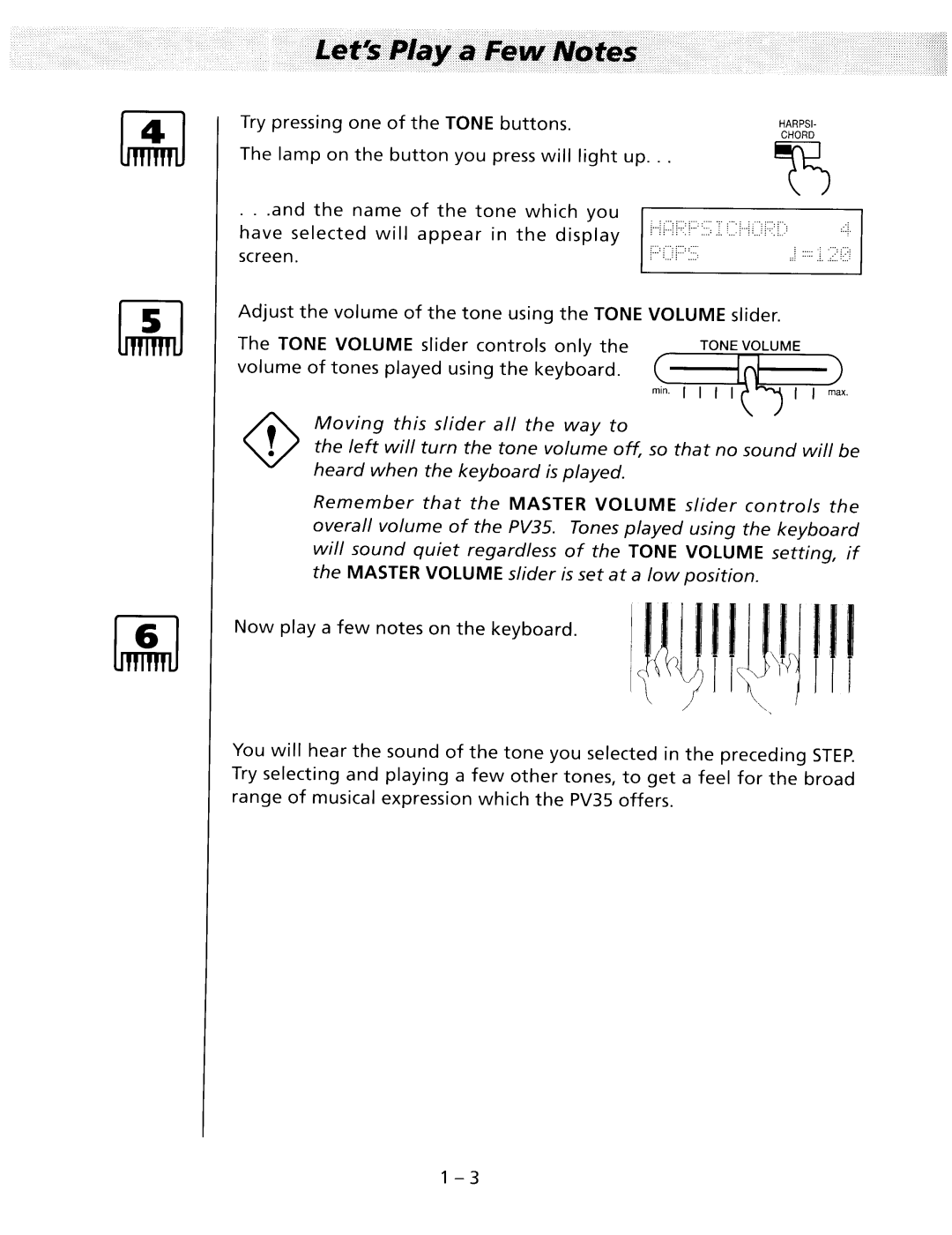 Kawai PV35 manual 