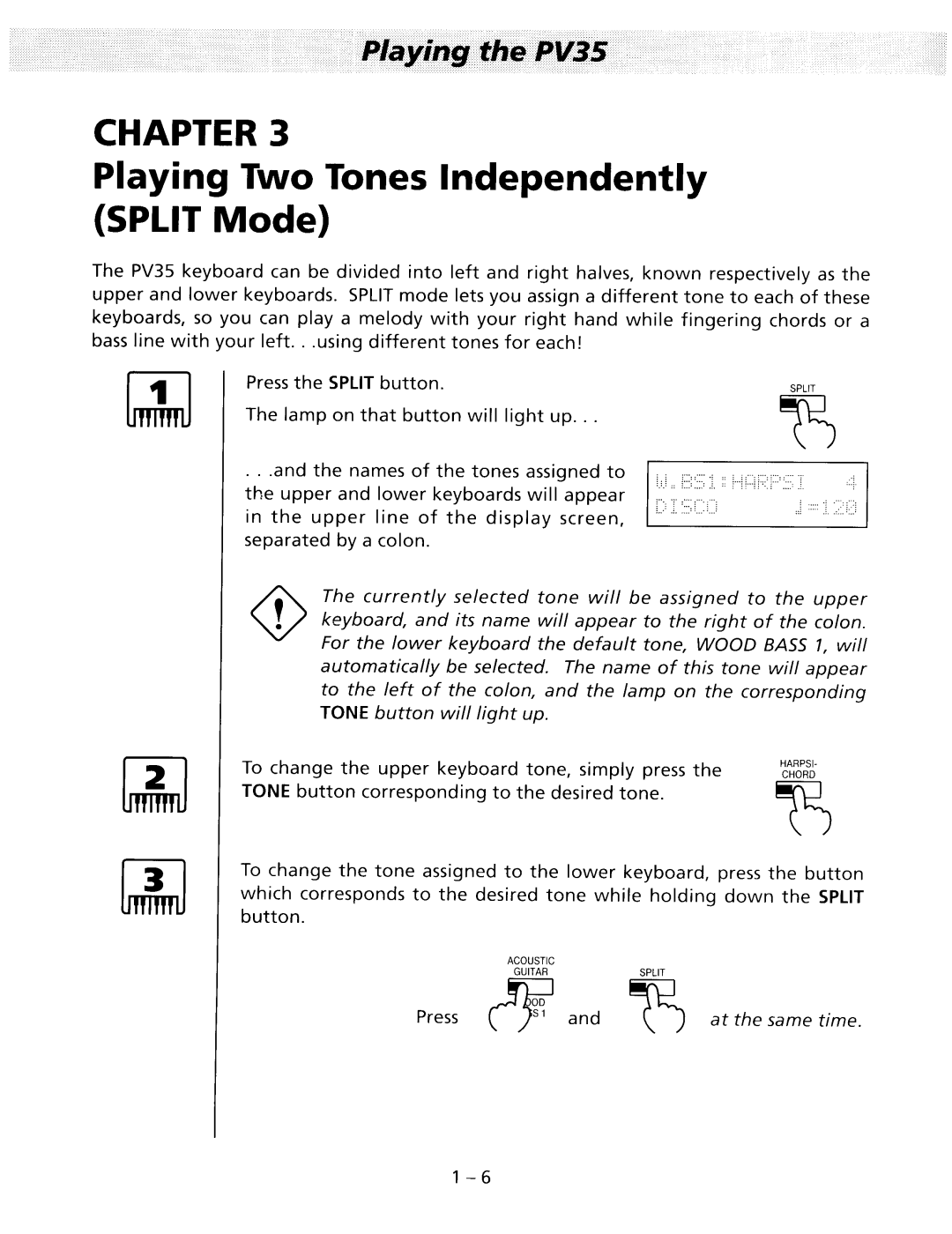 Kawai PV35 manual 