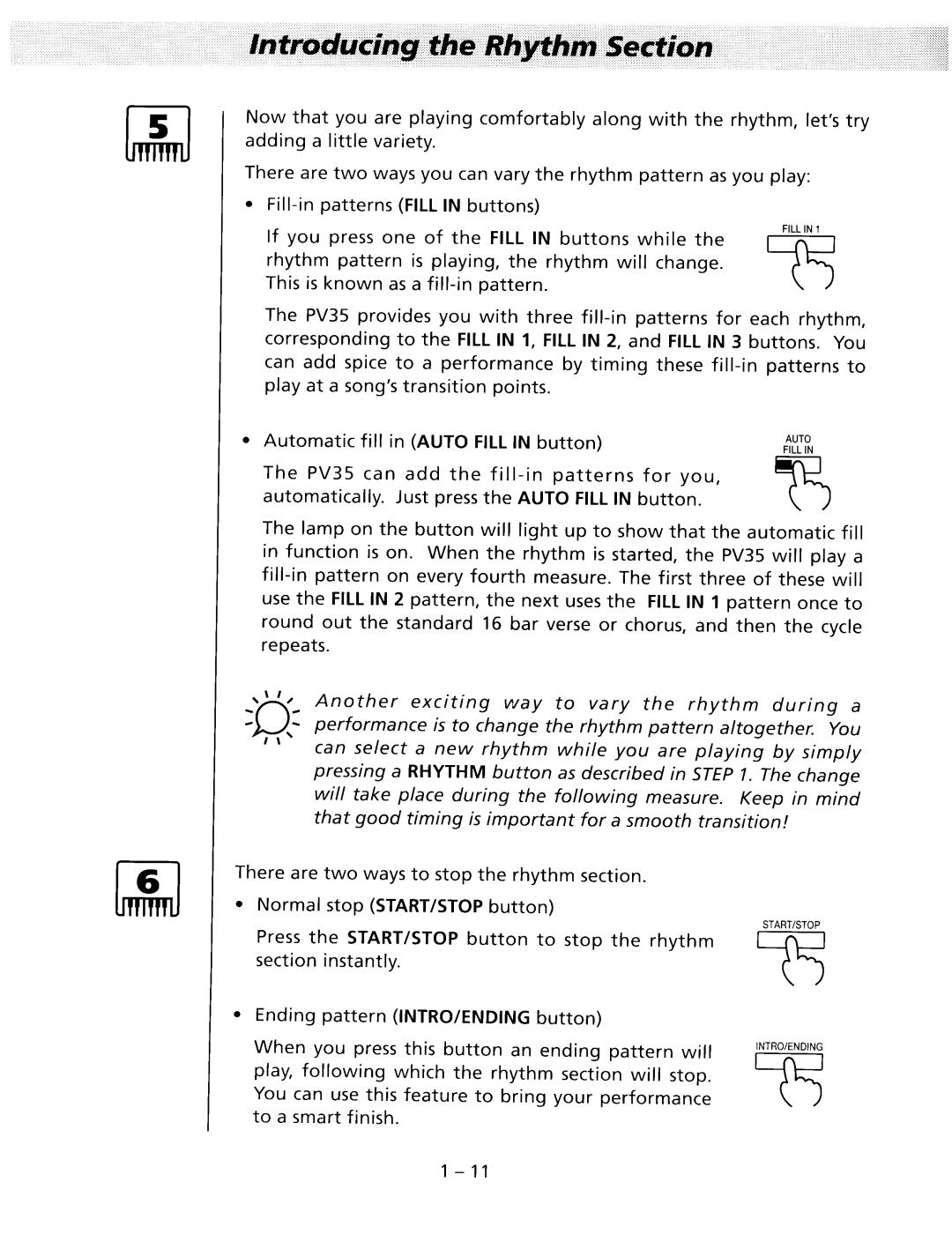 Kawai PV35 manual 