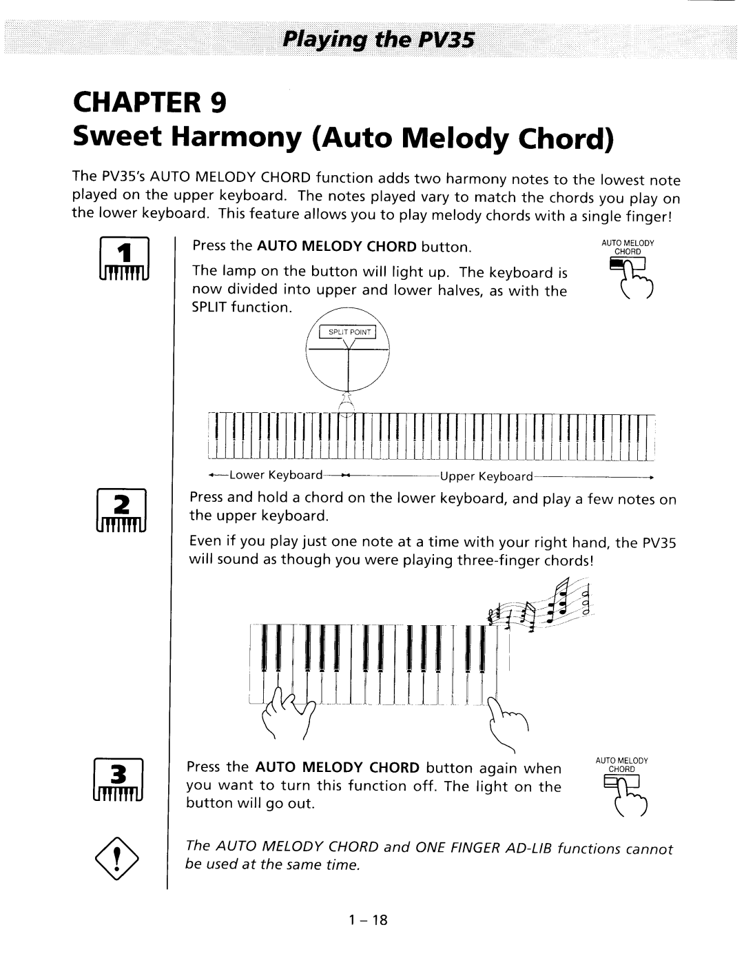 Kawai PV35 manual 