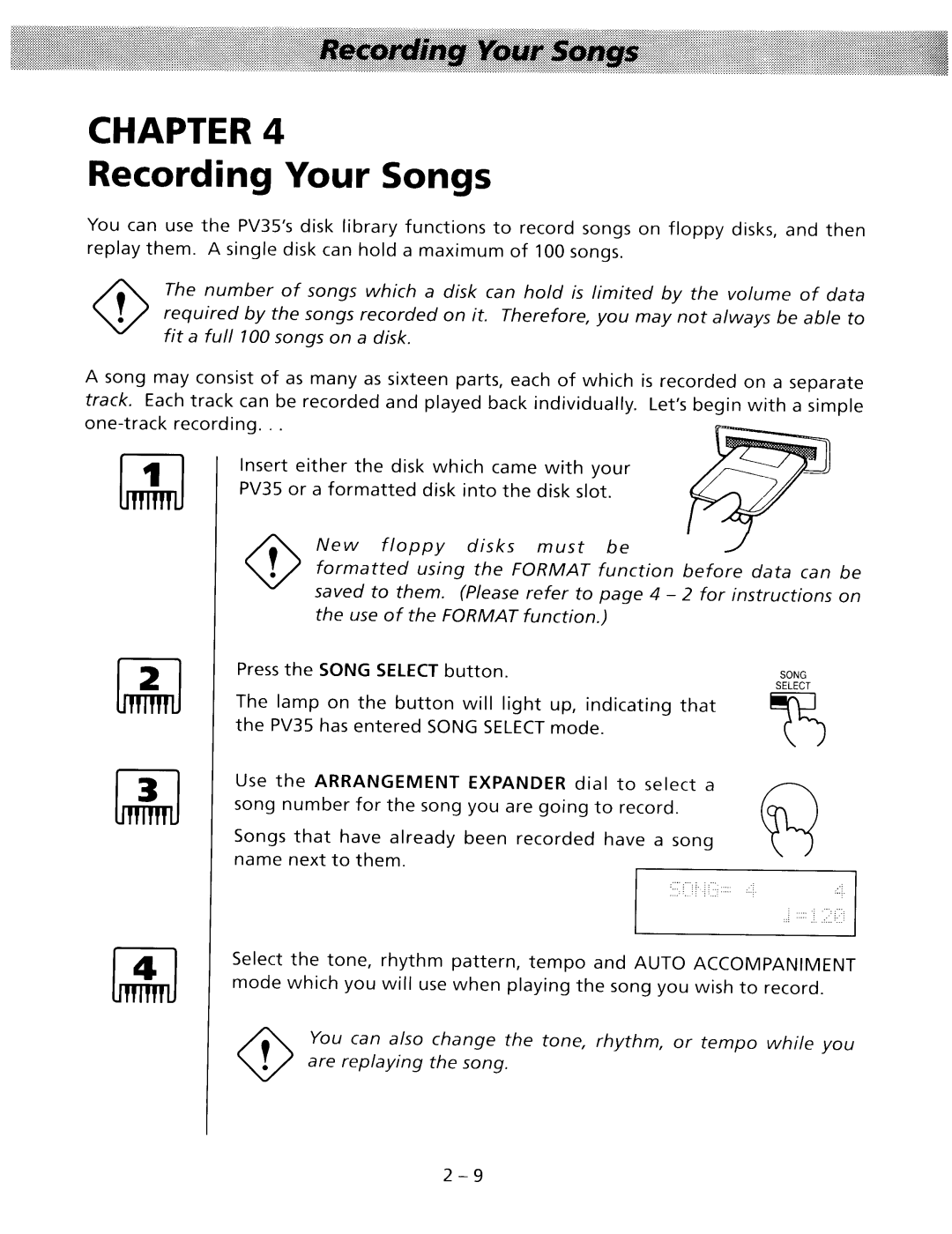 Kawai PV35 manual 