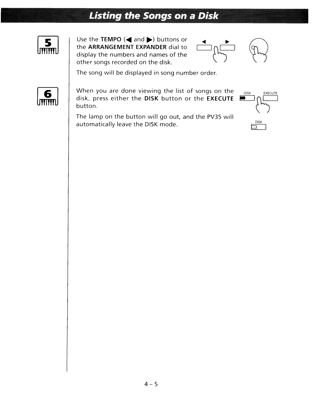 Kawai PV35 manual 