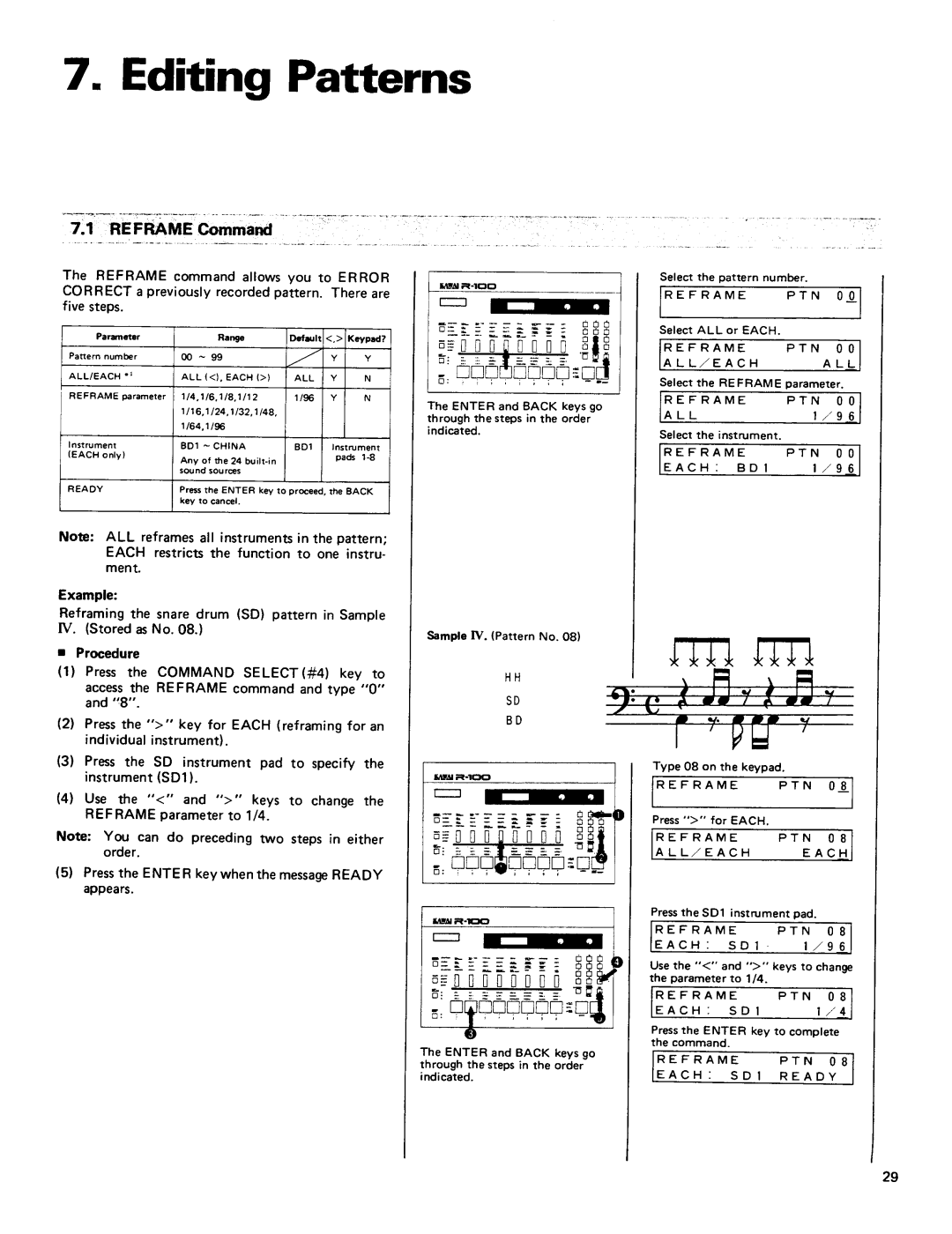 Kawai R100 manual 