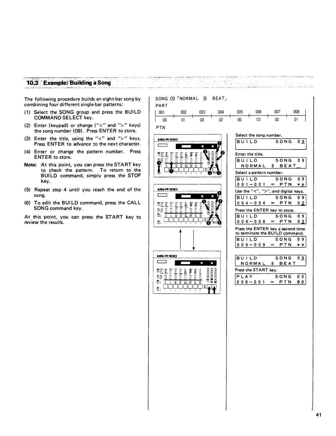 Kawai R100 manual 