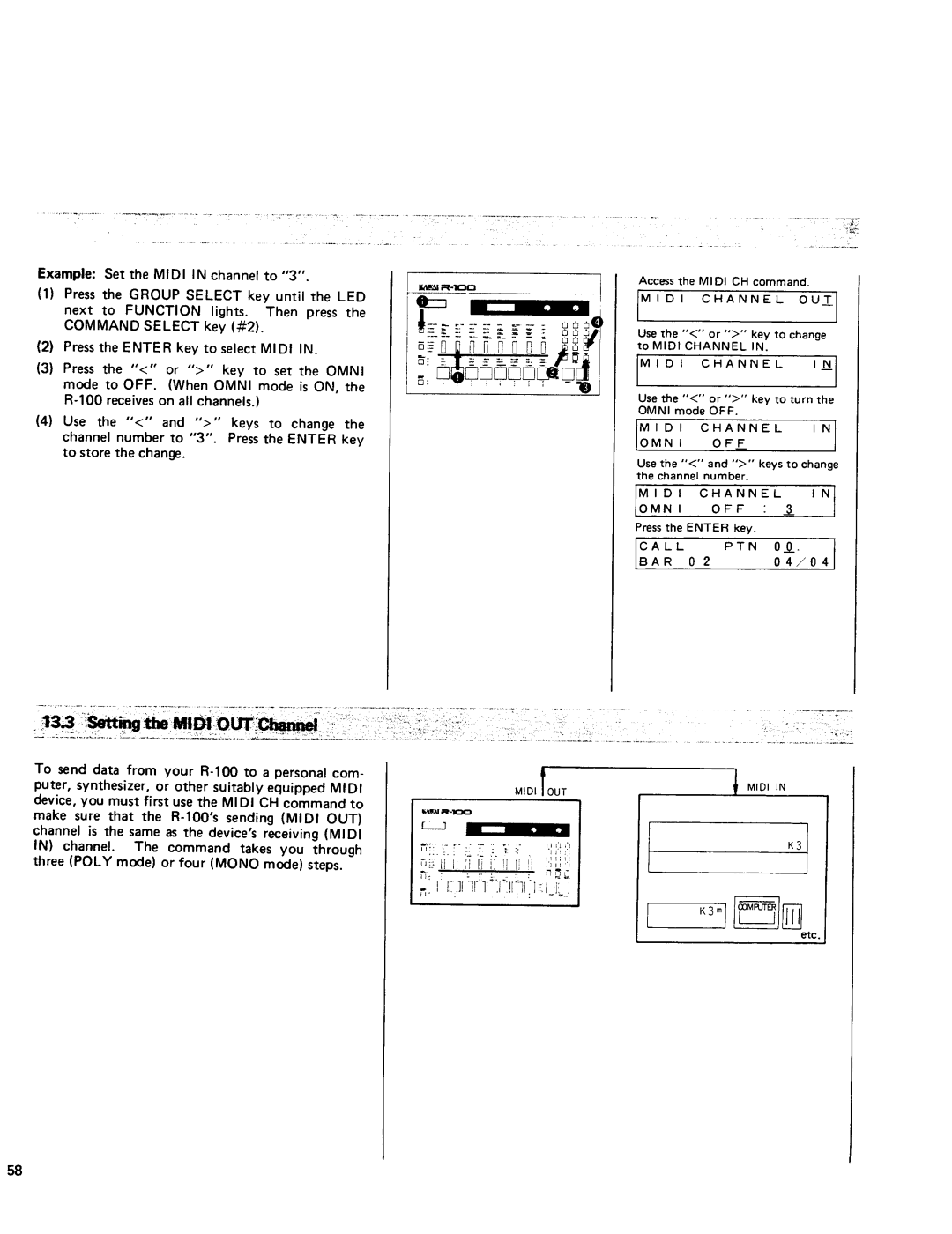 Kawai R100 manual 