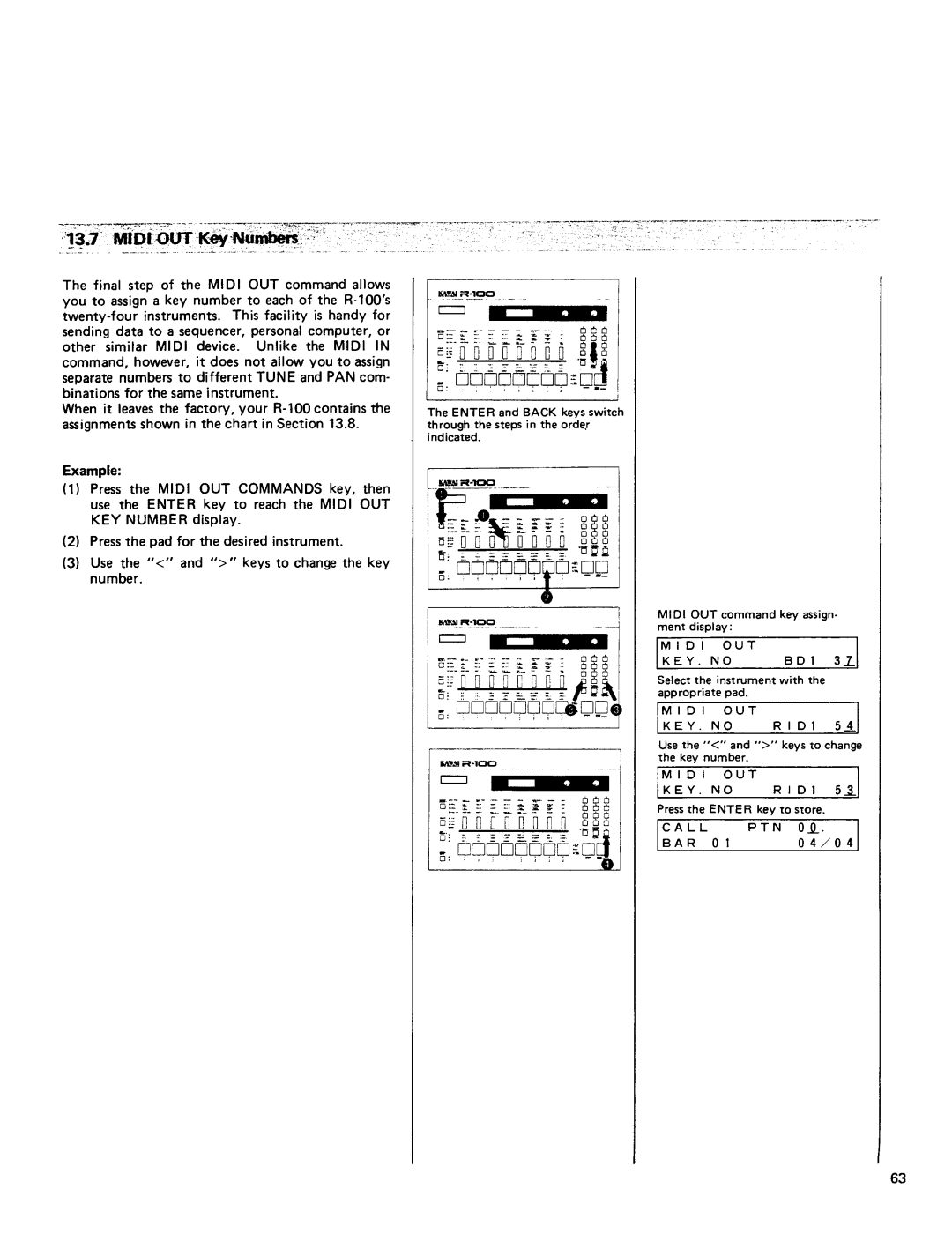 Kawai R100 manual 