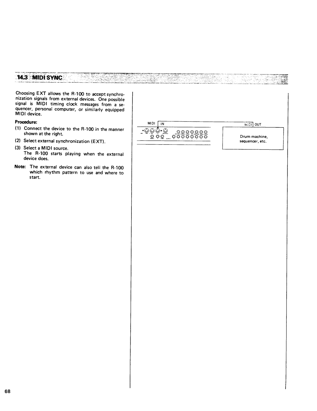 Kawai R100 manual 