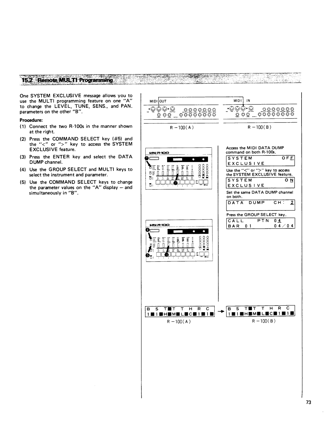 Kawai R100 manual 