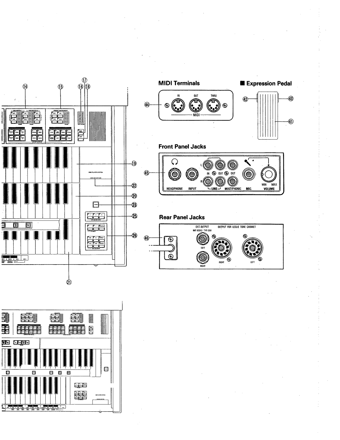 Kawai SR70, SR50 manual 