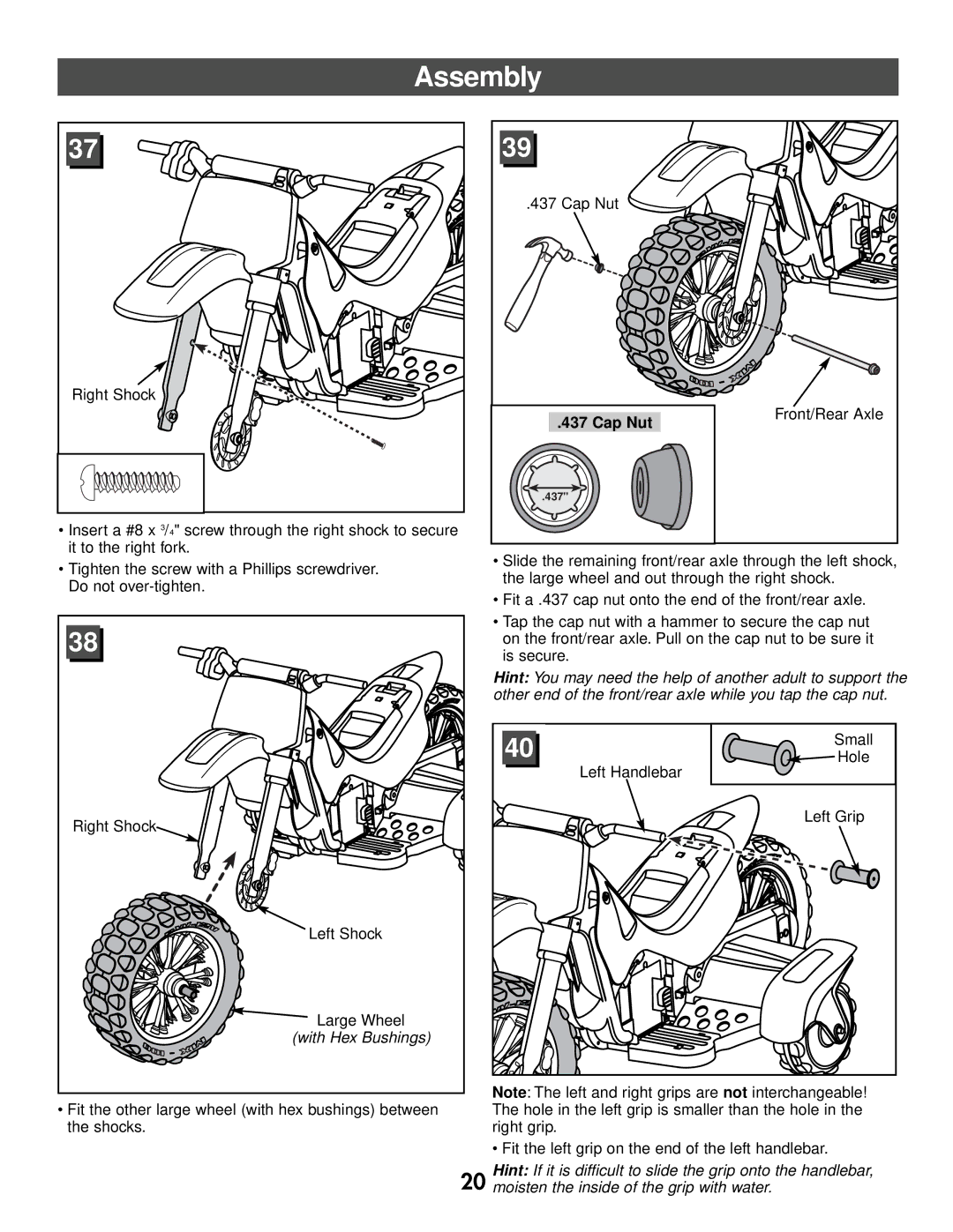 Kawasaki 73600 owner manual Cap Nut Right Shock 