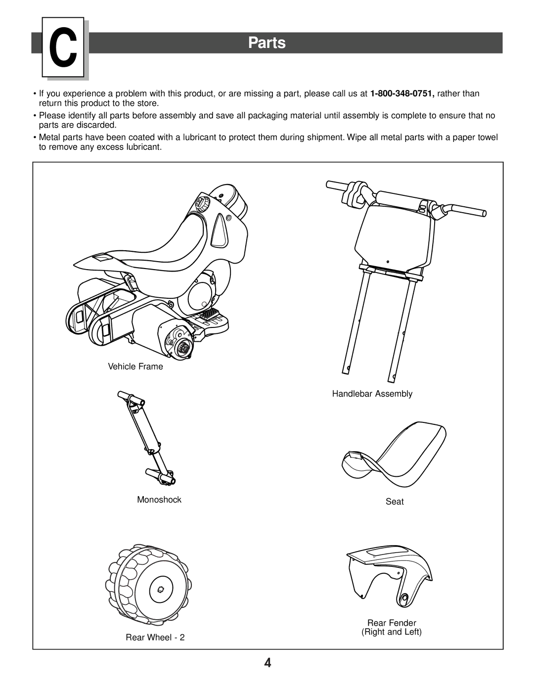 Kawasaki 73600 owner manual Parts 