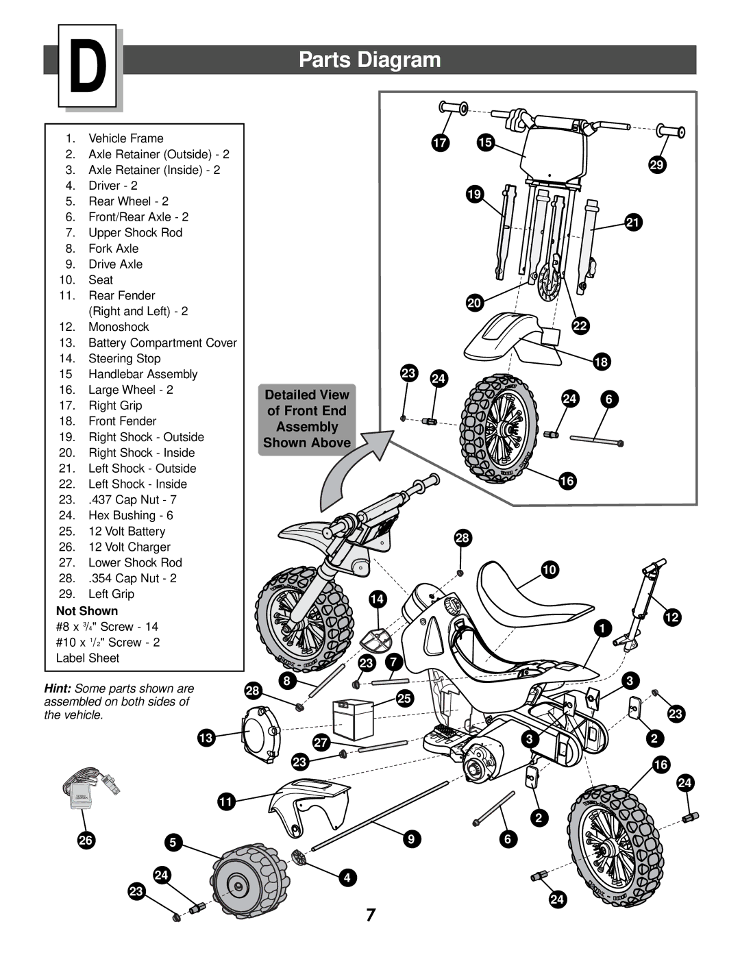 Kawasaki 73600 owner manual Parts Diagram 