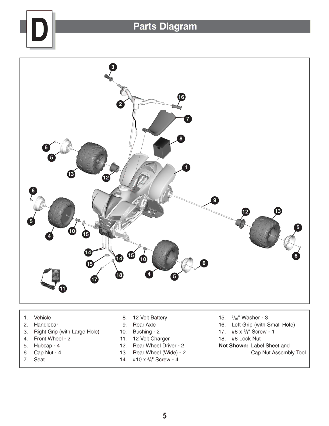 Kawasaki B9272 owner manual Parts Diagram 