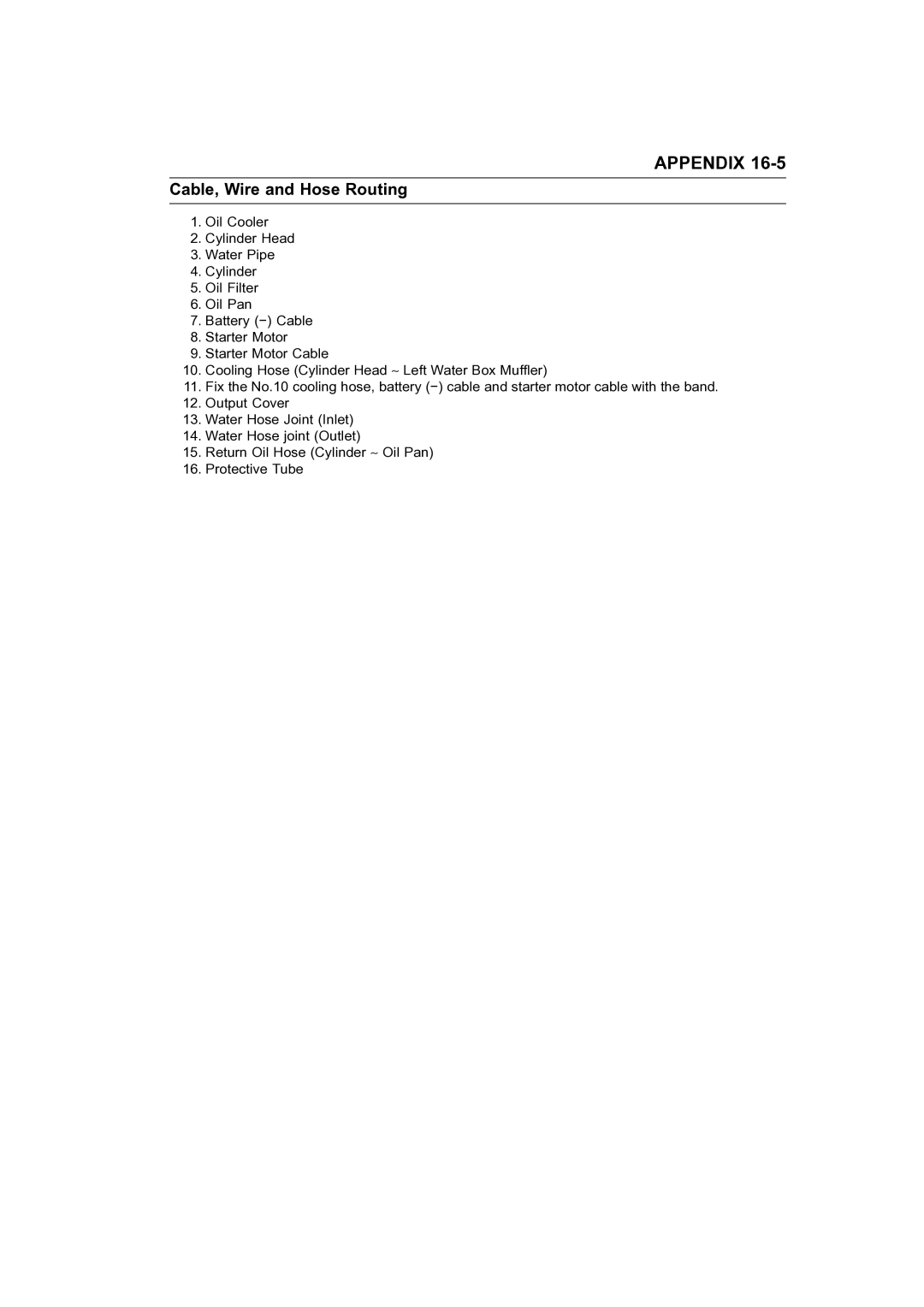 Kawasaki STX-15F service manual Appendix 