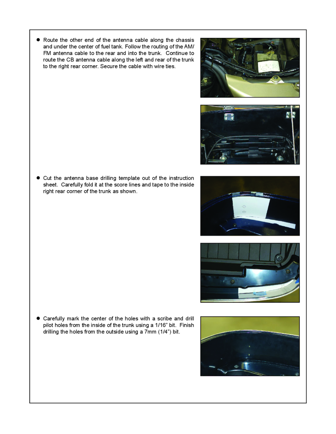 Kawasaki VULCAN 1700 VOYAGER installation instructions 