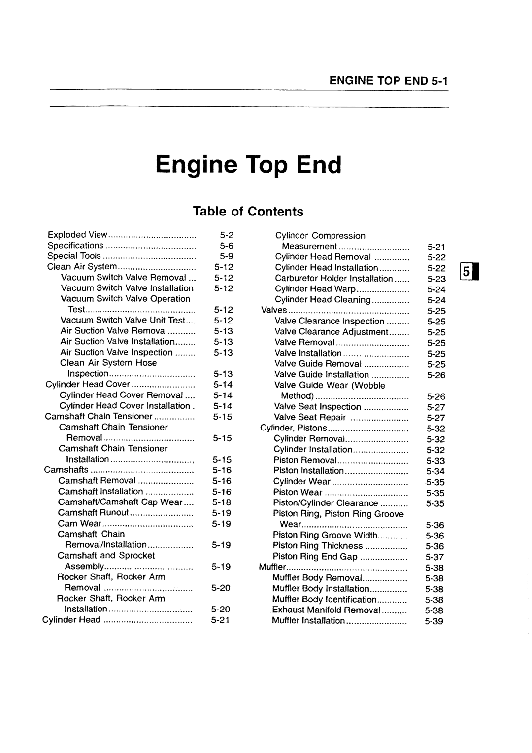 Kawasaki ZZR1200 manual 