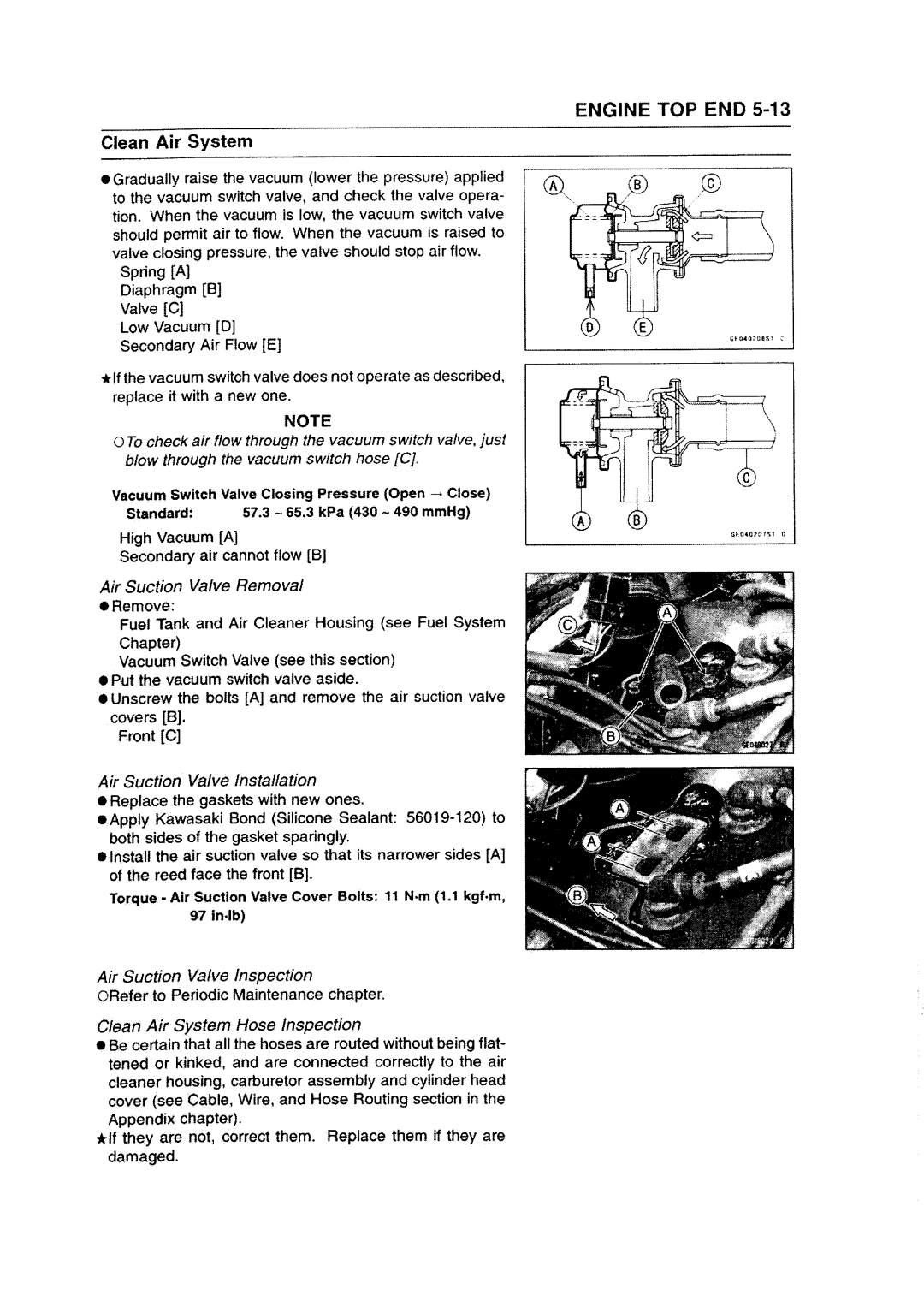 Kawasaki ZZR1200 manual 