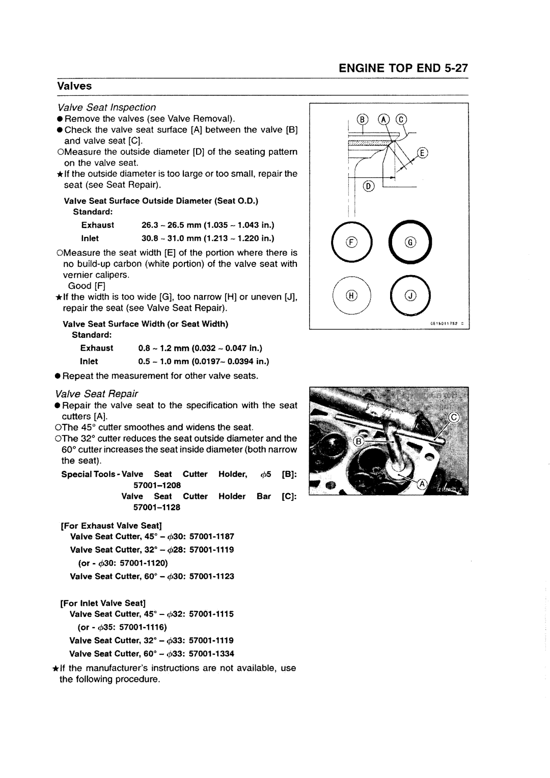 Kawasaki ZZR1200 manual 