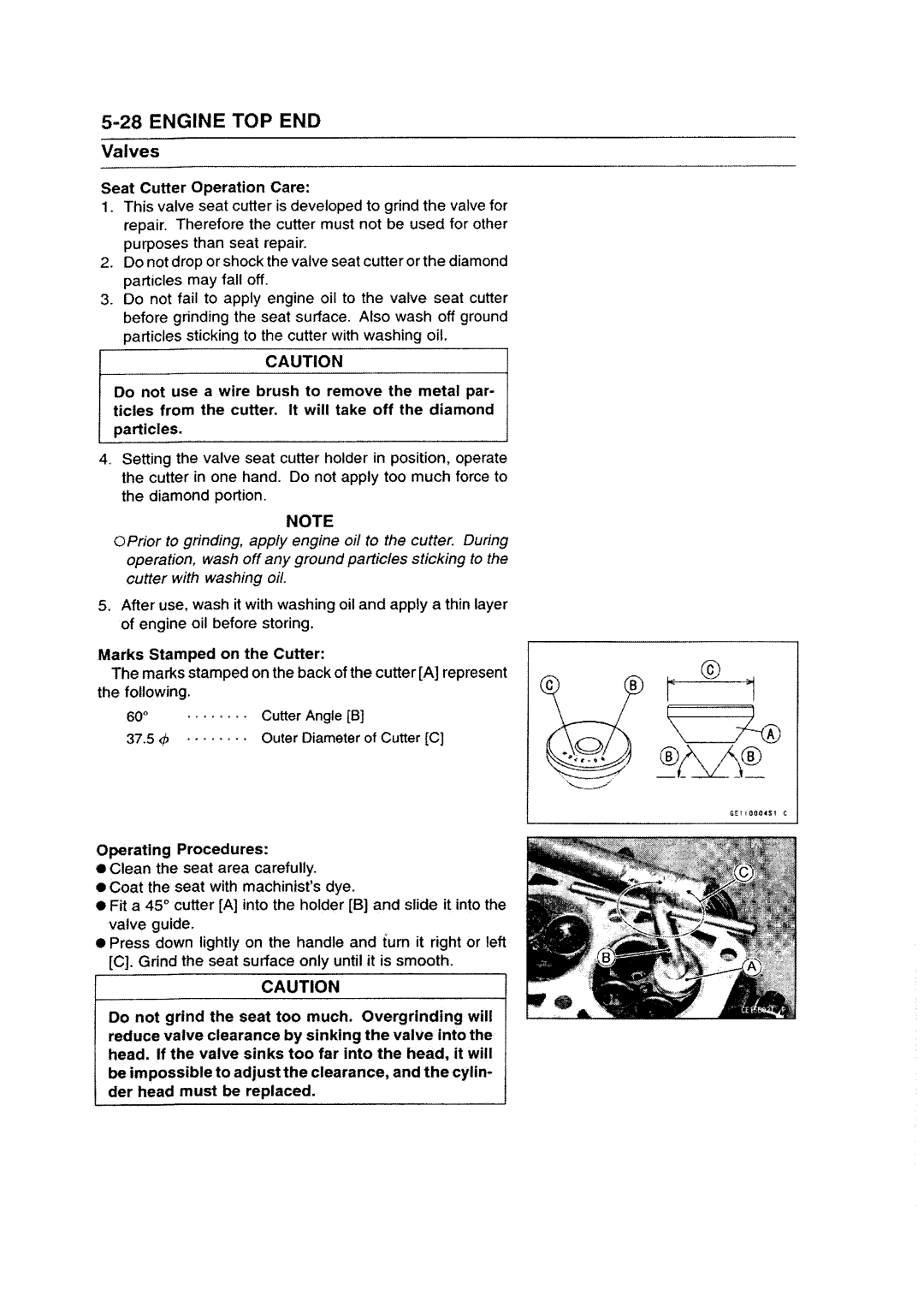 Kawasaki ZZR1200 manual 