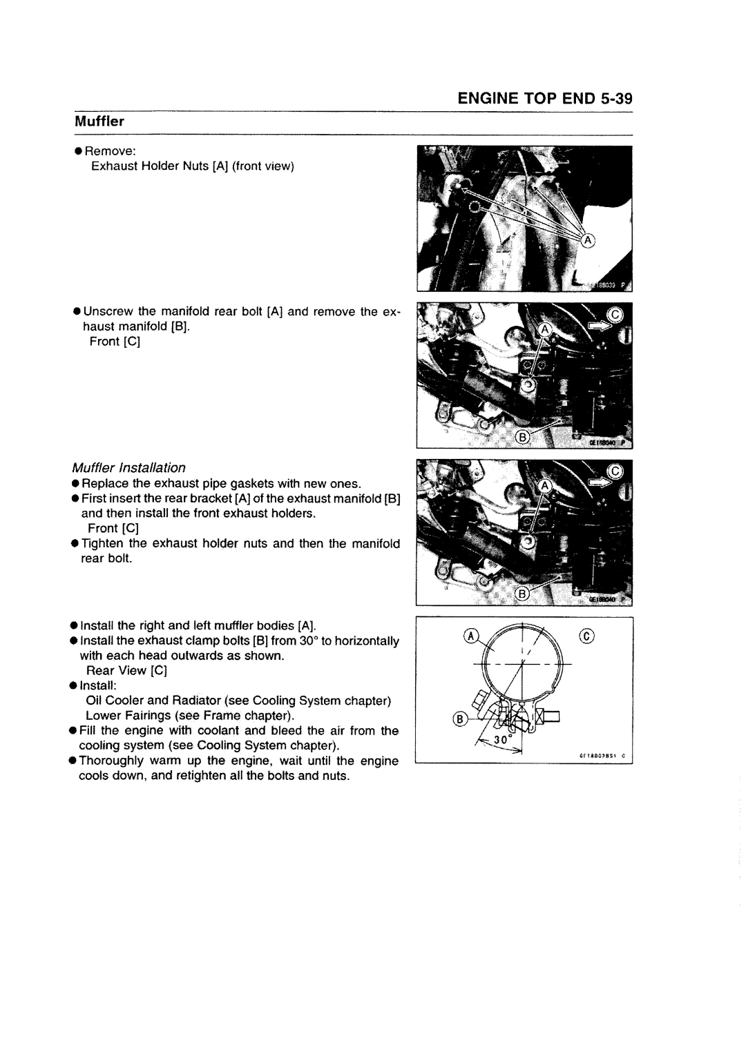 Kawasaki ZZR1200 manual 