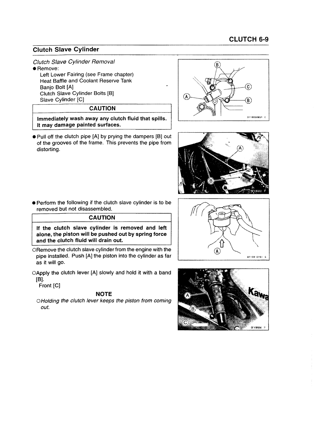 Kawasaki ZZR1200 manual 